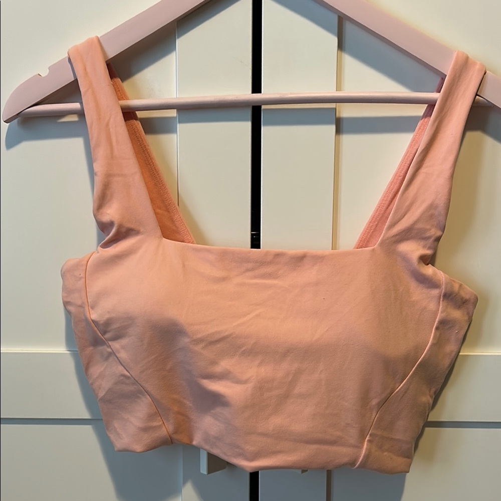 Stori Peachy Pink Crop Top